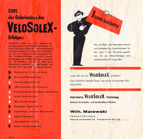 Velosolex 1700 Deusthchland Velosolex 1700 Deustschland