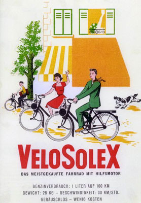 Velosolex Neuer Fahrztyp in Deustchland