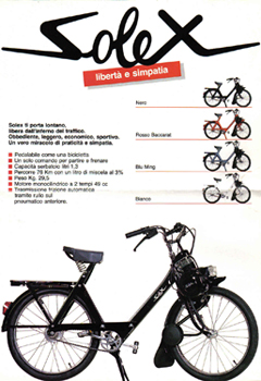 Solex libertà e sympatia