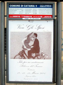 Salon du mariage Catania 2004