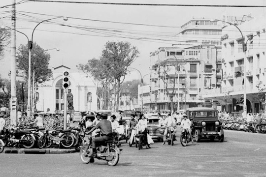 Mobylettes Solex Boulevard Bonard Saïgon