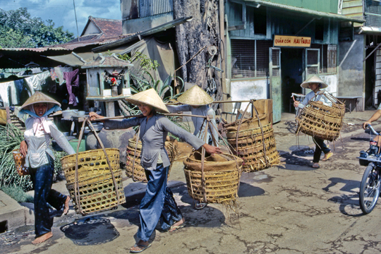 Solex 3800 dans les rues de Cantho