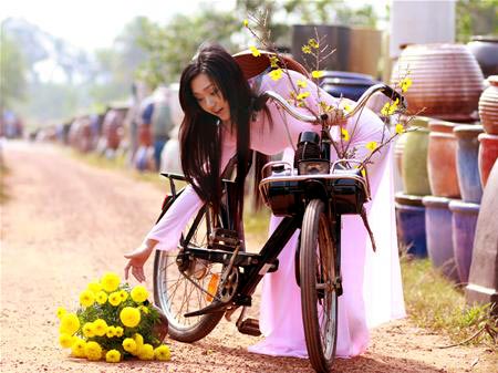 Une élégante vietnamienne