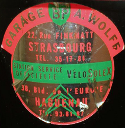 RAYMOND WOLF Haguenau Stasbourg