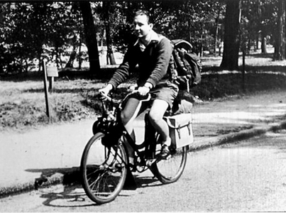 Départ en vacances en velosolex 45