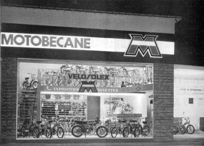 Concession Motobécane-Vélosolex 