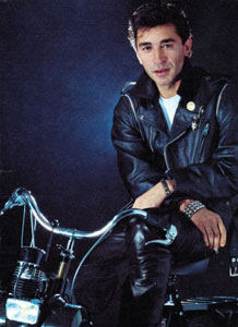 Richard Berry et son Solex 3800 Motobecane