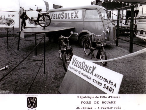 Foire de Bouake du 26 Janvier au 4 Février 1963 Velosolex Abidjan