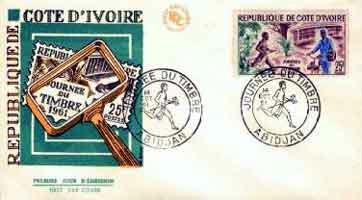 Le solex sur un timbre