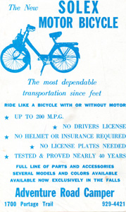 The New Solex Motor Bicycle