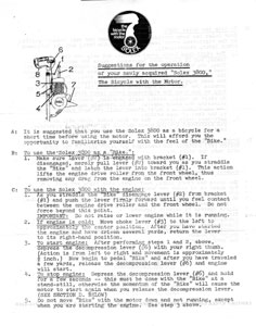 SOLEX the bicycle with the motor