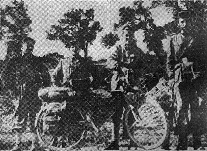 Arrrivée en Espagne avec la Garde Civile