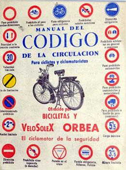 Codigo de la circulation VeloSoleX-Orbea