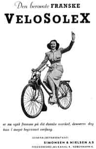 ben ber&oslash;nte franske velosolex