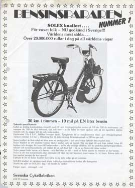 Solex Bensinsparaden nummer 1 