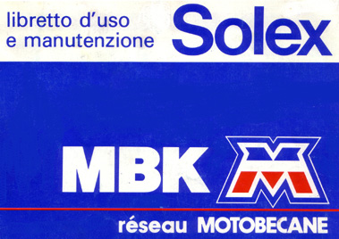 Libretto d'uso e manutenzione Solex