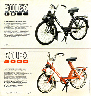 Solex 3800 Solex 5000