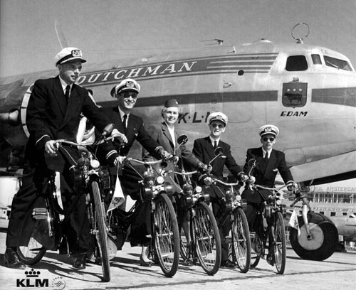 Klm Solex Schipol 1951