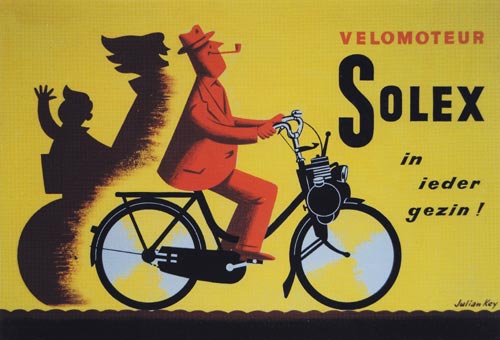 Velomoteur Solex in ieder gezin !