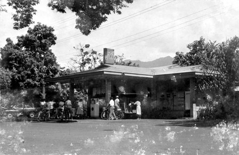 Concessionnaire Vélosolex Lambretta Papeete 1954 Concessionnaire Vélosolex Lambretta Papeete 1954