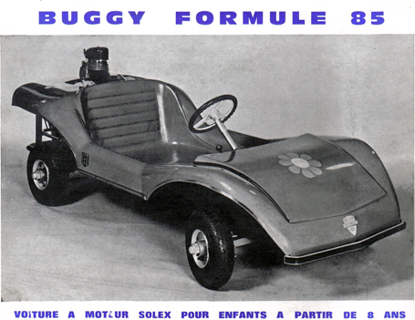 Voiture a moteur solex