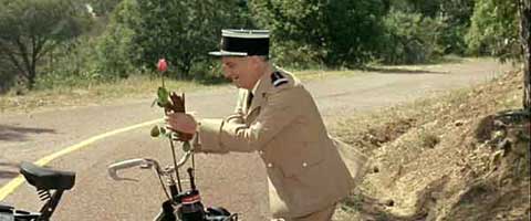  Louis De Funès en solex 3800 