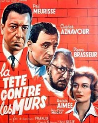 La tête contre les murs