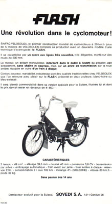 Solex Flash Une révolution dans le moteur !