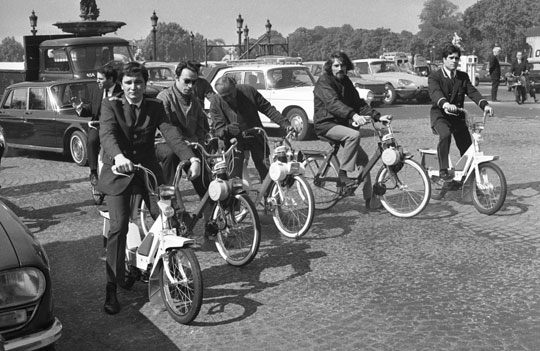 Solex Flash place de la Concorde Paris