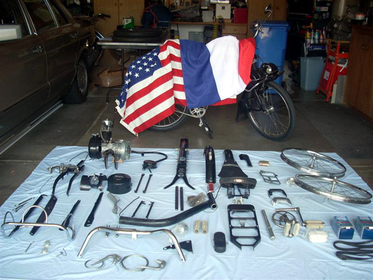 Le solex 1700 avant sa nouvelle vie en Californie