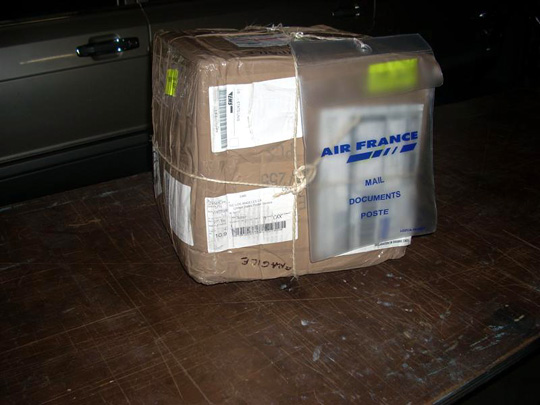 Un colis arrivé en excellent état