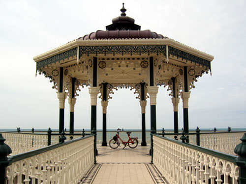 Un Solex 5000 à Brighton