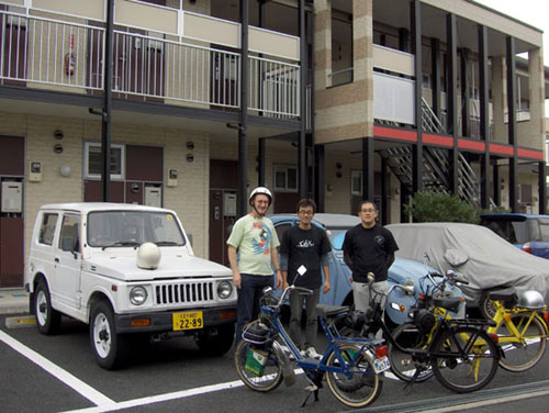 Frank à Tokyo chez Masyuki